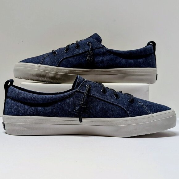 Sperry Top-Sider Crest Vibe Washed Jersey Sneaker in Navy - STS87796 - Picture 6 of 16
